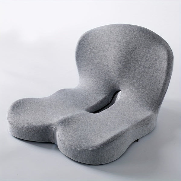 Upgraded Office Cushion - Breathable Anti-Hemorrhoid Design, Detachable & Washable, Ergonomic Support for Long Hours of Sitting, Durable Memory Foam DealNede™