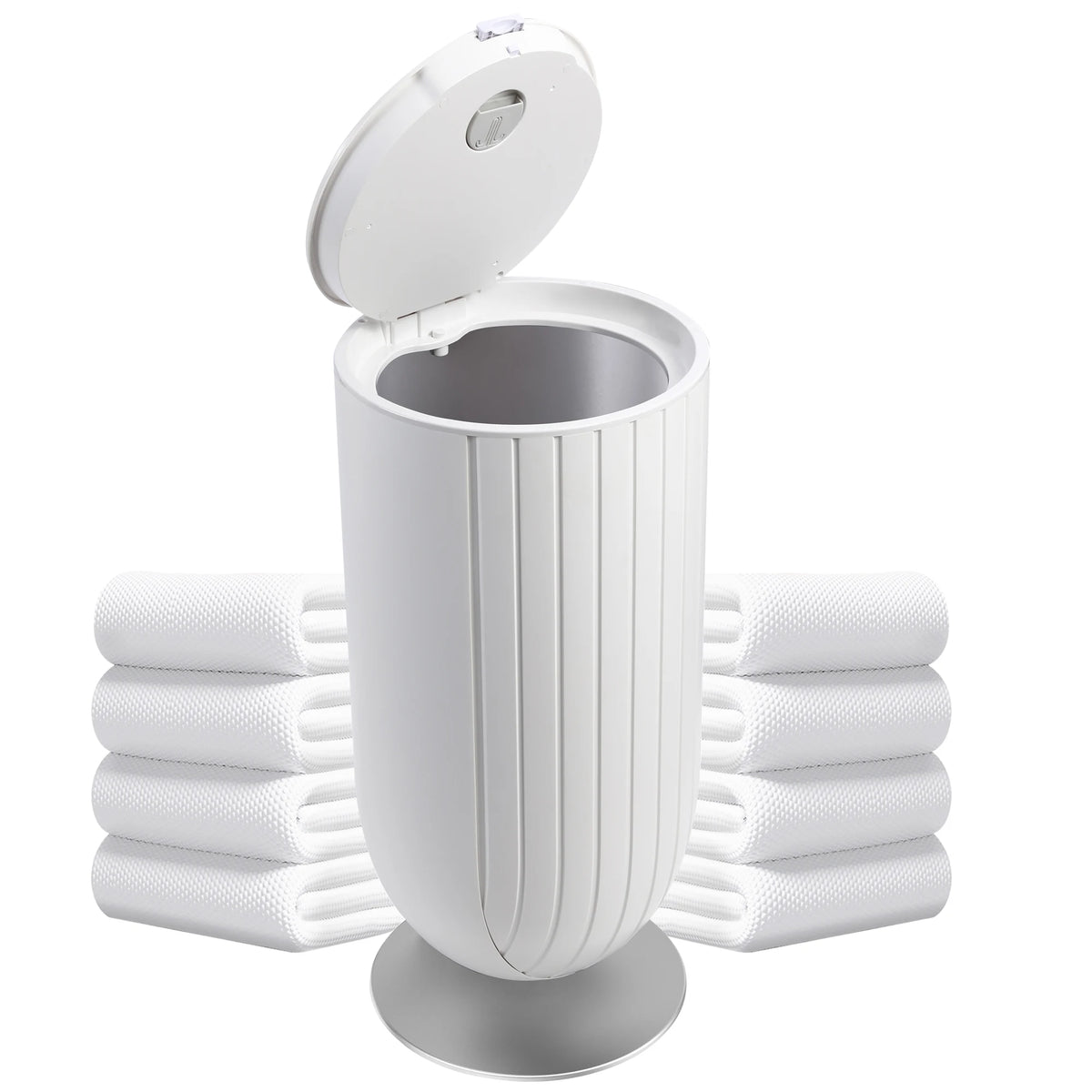 PhantomGoGo Electric Towel Warmers for Bathroom Towel Heater Bucket Blanket Warmers for Home Bathrobes Warmer 27L Large