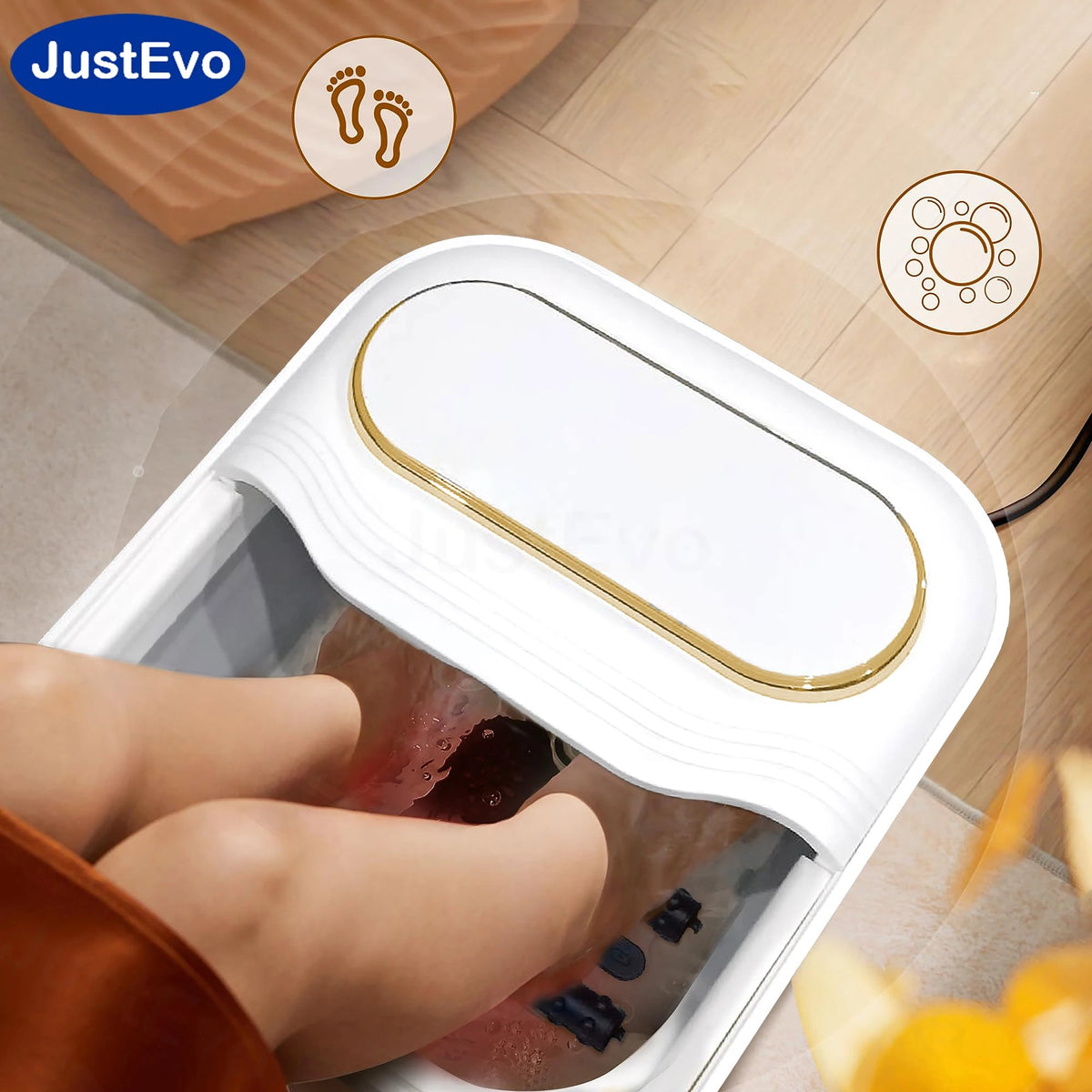 Foot bath bucket, foldable and portable foot soak tub—a great gift for parents and elders.9801C DealNede™