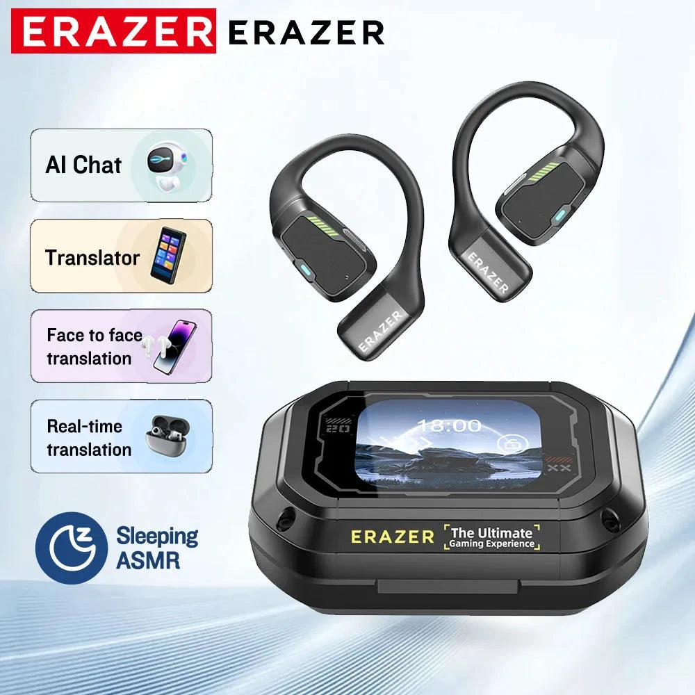 AI Translator Earbuds – Erazer XP6 Gaming Bluetooth Headset DealNede™