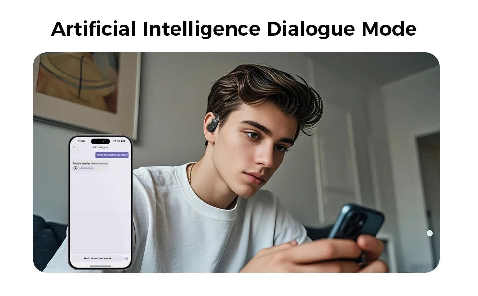 AI Translator Earbuds – Erazer XP6 Gaming Bluetooth Headset DealNede™