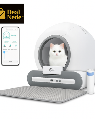DOEL 65L Self-Cleaning Cat Litter Box App Control DealNede™