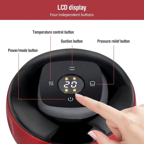 Intelligent Vacuum Cupping Massage Device Electric Heating DealNede™