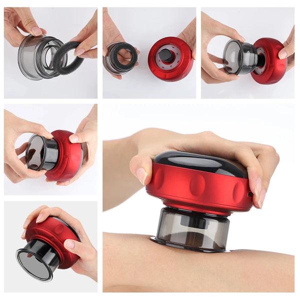 Intelligent Vacuum Cupping Massage Device Electric Heating DealNede™