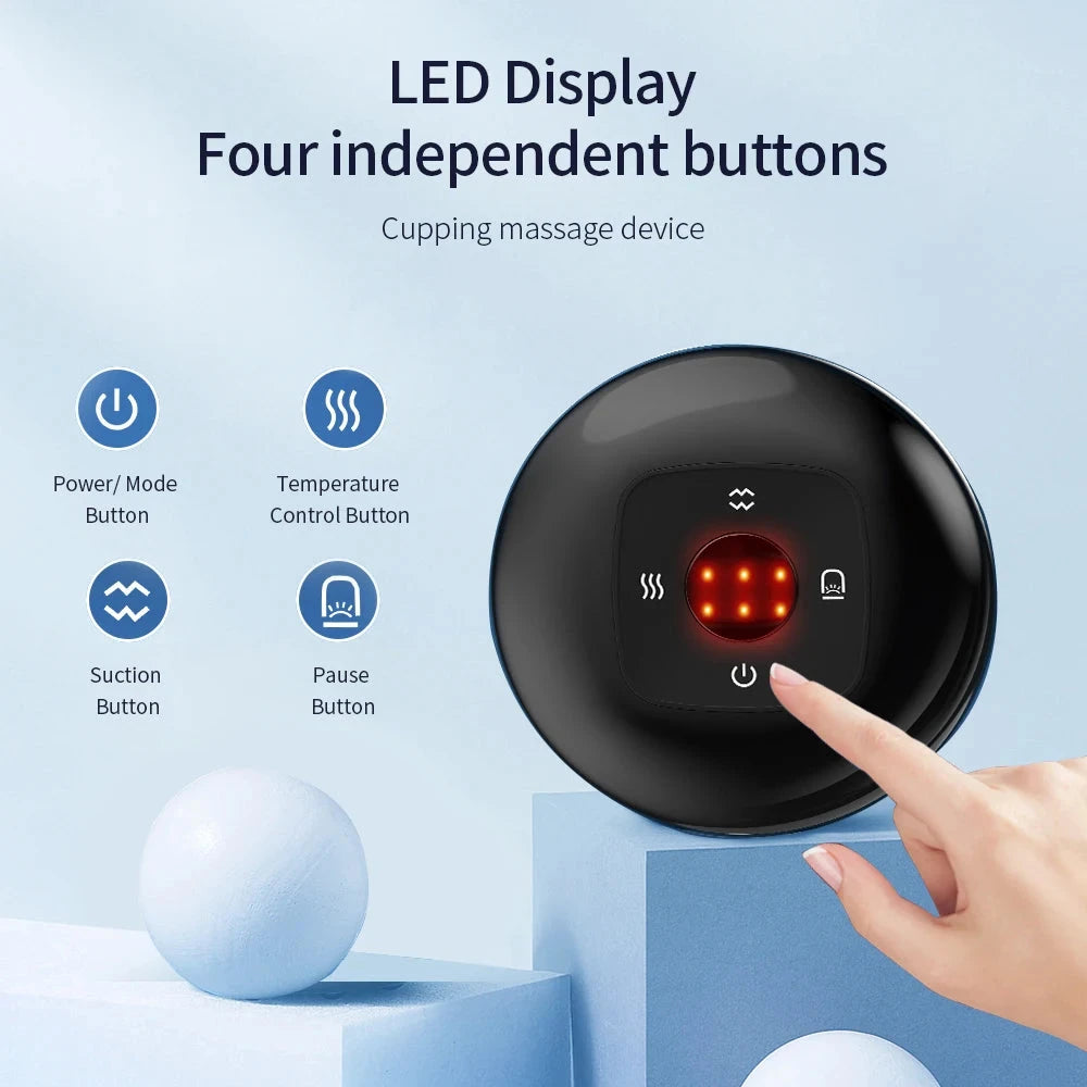 Intelligent Vacuum Cupping Massage Device Electric Heating DealNede™