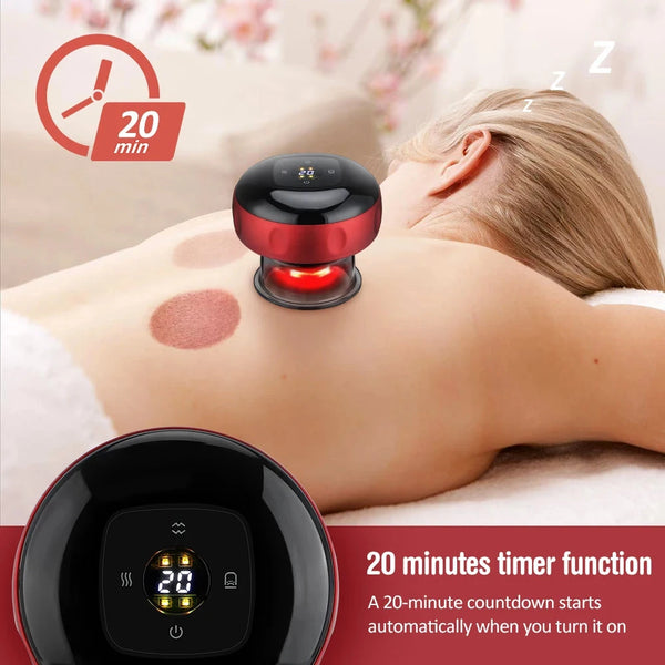 Intelligent Vacuum Cupping Massage Device Electric Heating DealNede™
