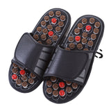 Home women's summer cool slippers indoor home non-slip home couple massage slippers foot acupuncture point foot massage shoes for men DealNede™