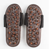 Home women's summer cool slippers indoor home non-slip home couple massage slippers foot acupuncture point foot massage shoes for men DealNede™