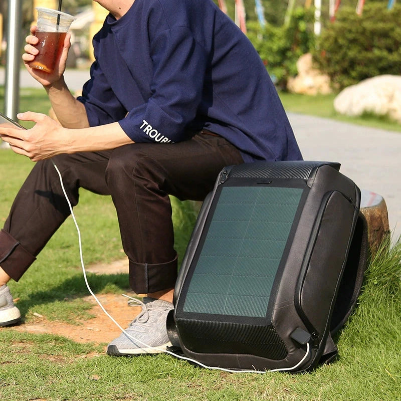 Solar Backpack – Waterproof USB Laptop Travel Bag DealNede™