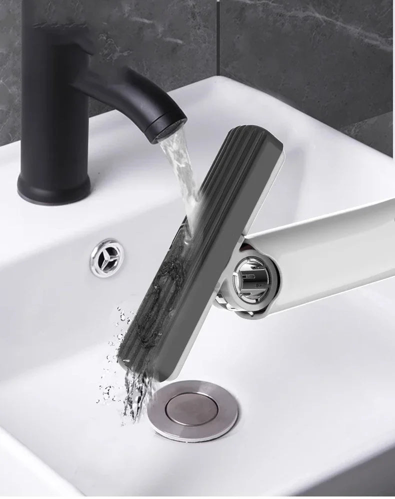 Handheld Mop Multifunctional Small Desktop Mop Handheld Hands-free Washing Sponge Kitchen Hands Free Sponge Absorbs Water Mop DealNede™