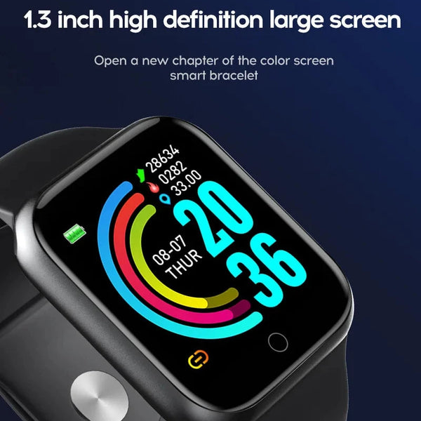 Y68 Smart Watch Heart Rate Oxygen Blood Pressure Monitor DealNede™