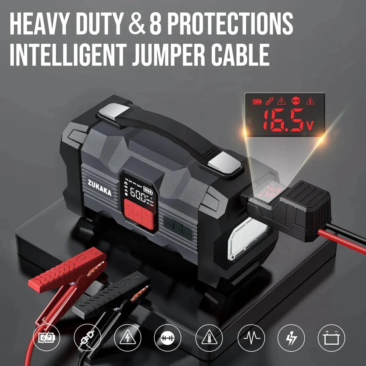 26800mAh Jump Starter with Air Compressor and Power Bank DealNede™