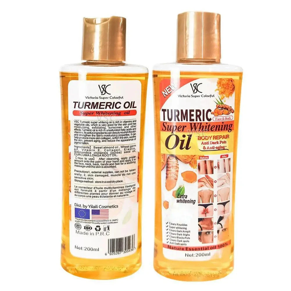 200ml Turmeric Essential Oil for Face & Body Moisturizing Hydration DealNede™
