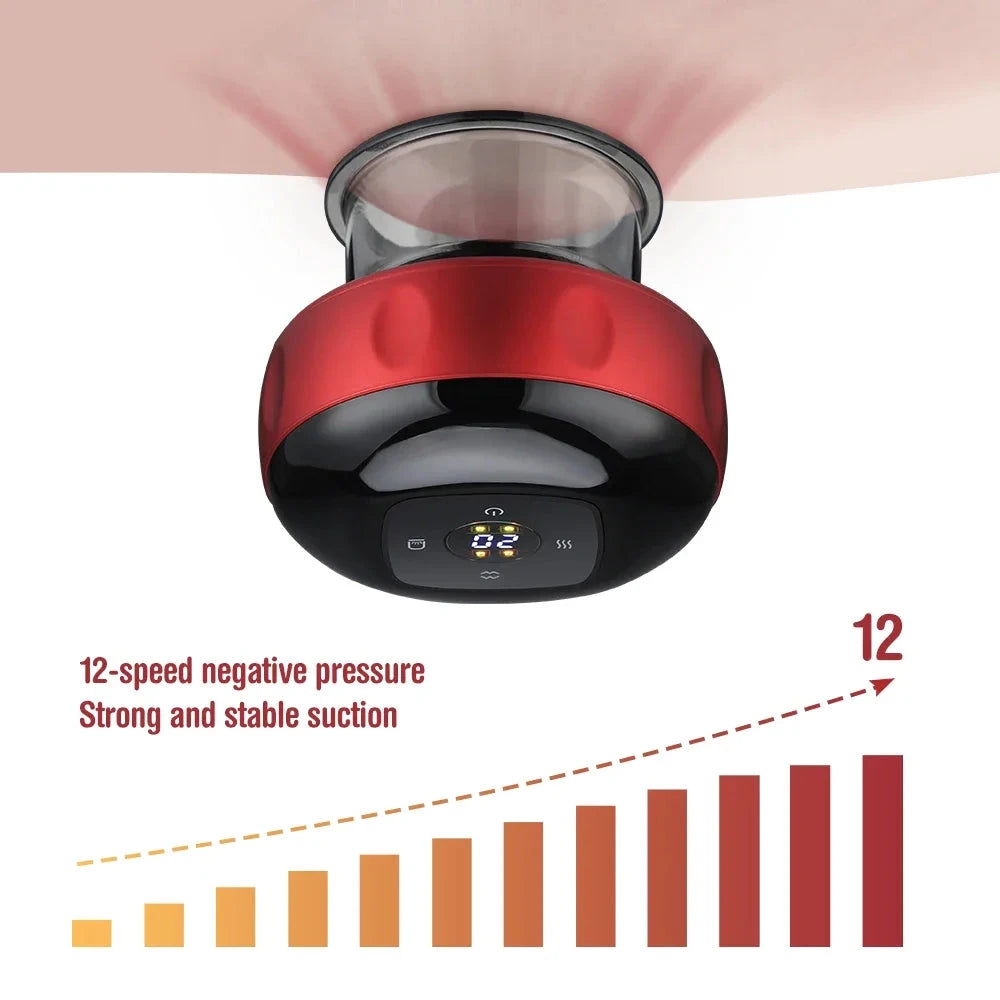 Intelligent Vacuum Cupping Massage Device Electric Heating DealNede™