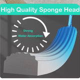 Handheld Mop Multifunctional Small Desktop Mop Handheld Hands-free Washing Sponge Kitchen Hands Free Sponge Absorbs Water Mop DealNede™