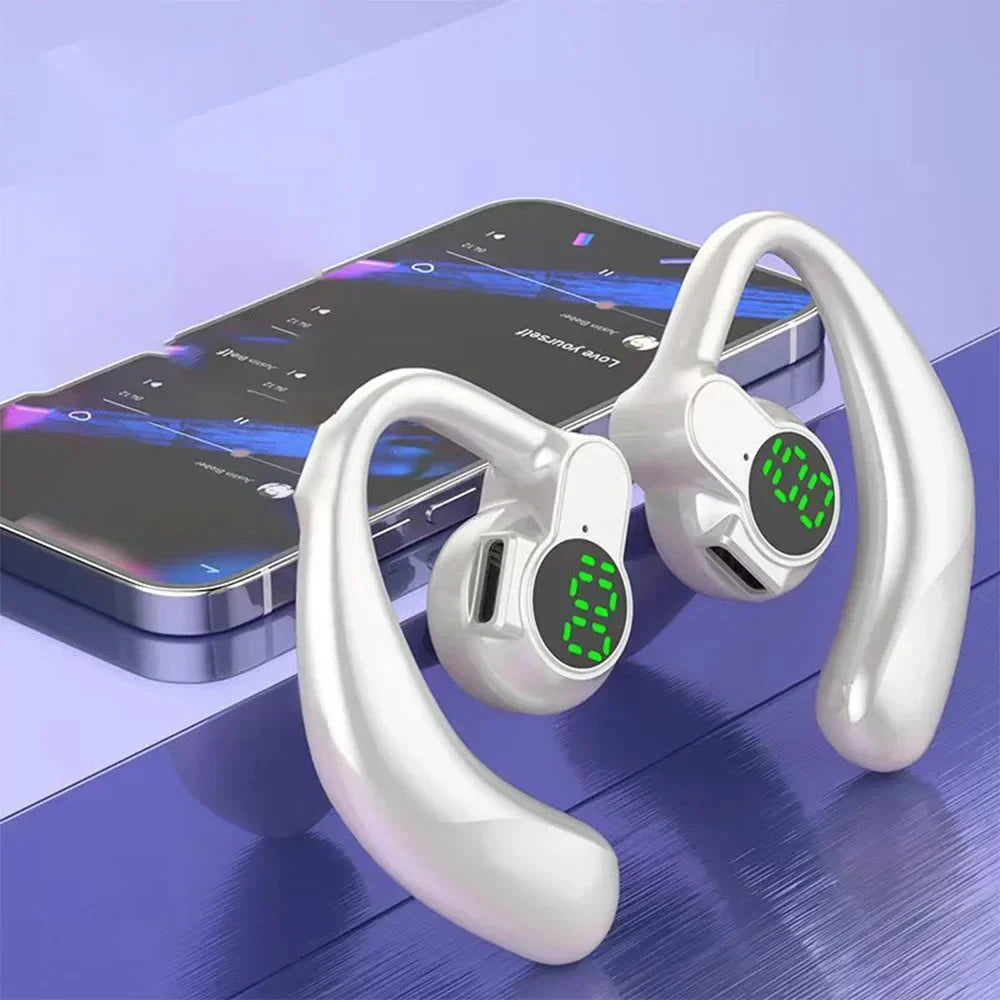 Wireless Headphone Bluetooth 5.4 Noise Canceling Sports Earhook DealNede™