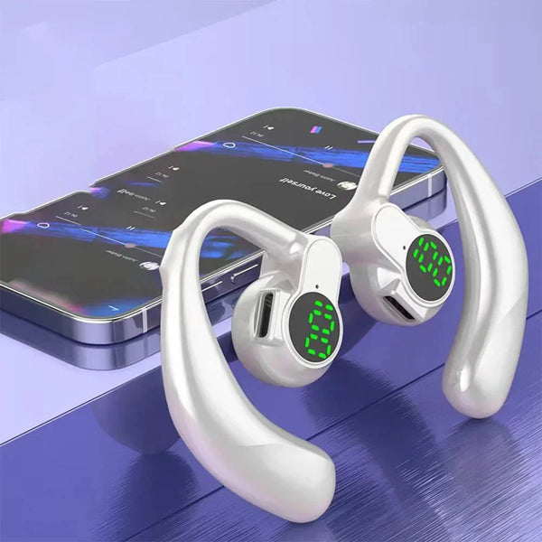 Wireless Headphone Bluetooth 5.4 Noise Canceling Sports Earhook DealNede™