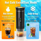 Portable 3 in 1 Espresso Machine compact travel design