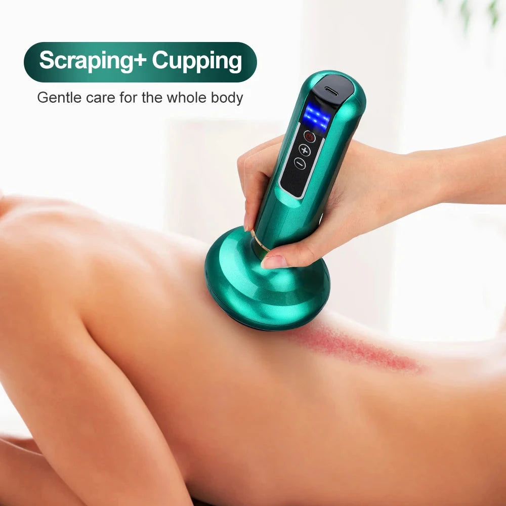 6 Gear Electric Cupping Massager Gua Sha Anti Cellulite Device DealNede™