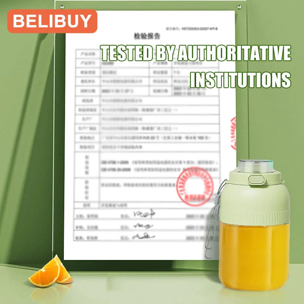 500/1300ML Electric Juicer Cup 6 Blades Blender Milkshake Machine USB Portable Fruit Milk Mixing Tool Mini Fresh Juice Blender DealNede™