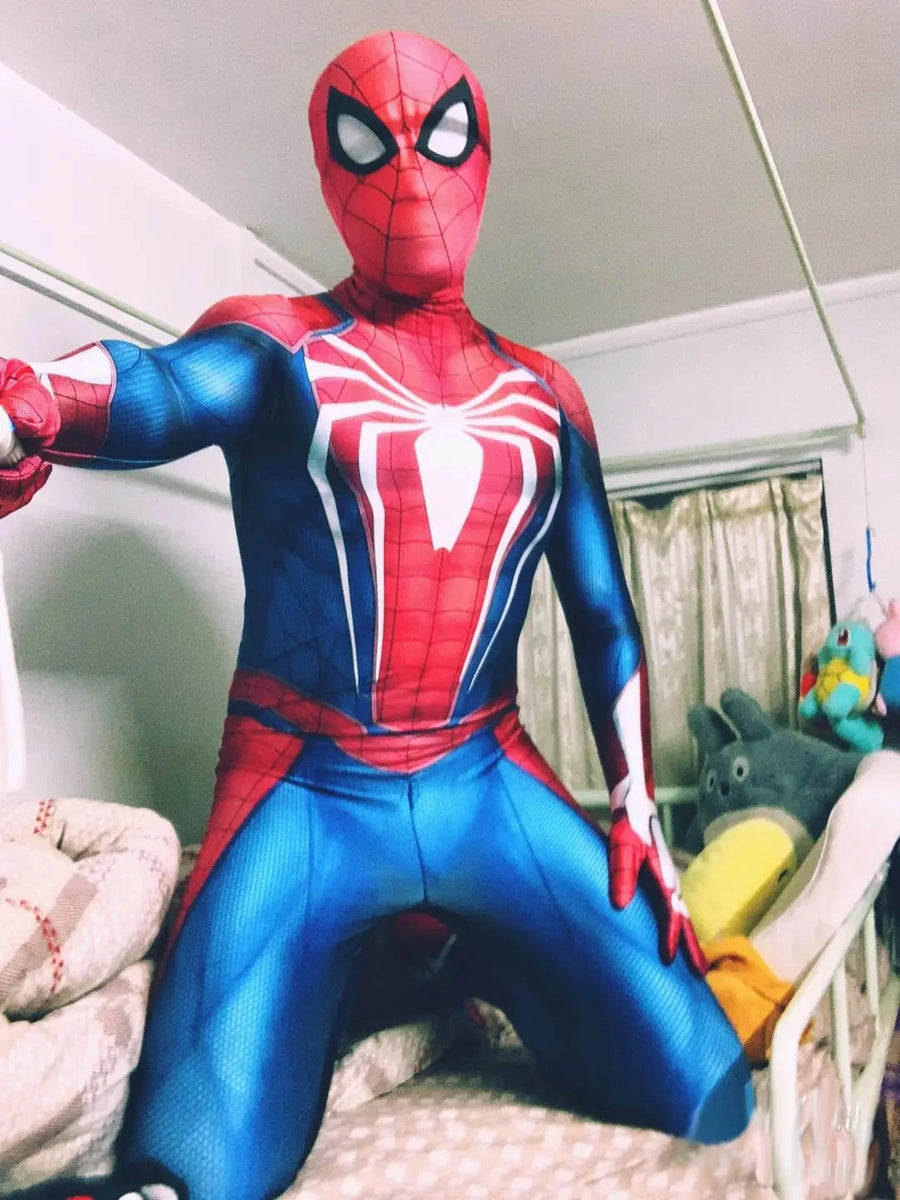 Adult Man Spiderman Costume Tobey Maguire Cosplay Bodysuit DealNede™