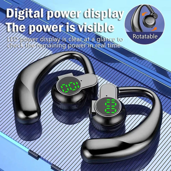 Bluetooth 5.4 Wireless Headset Noise Reduction Sports Earphones DealNede™