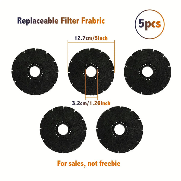 Smart Ashtray Air Purifier,Remove Secondhand Smoke and Tobacco Odor Instantly,Batteries Not Included, Ring Aromatherapy Tablets DealNede™