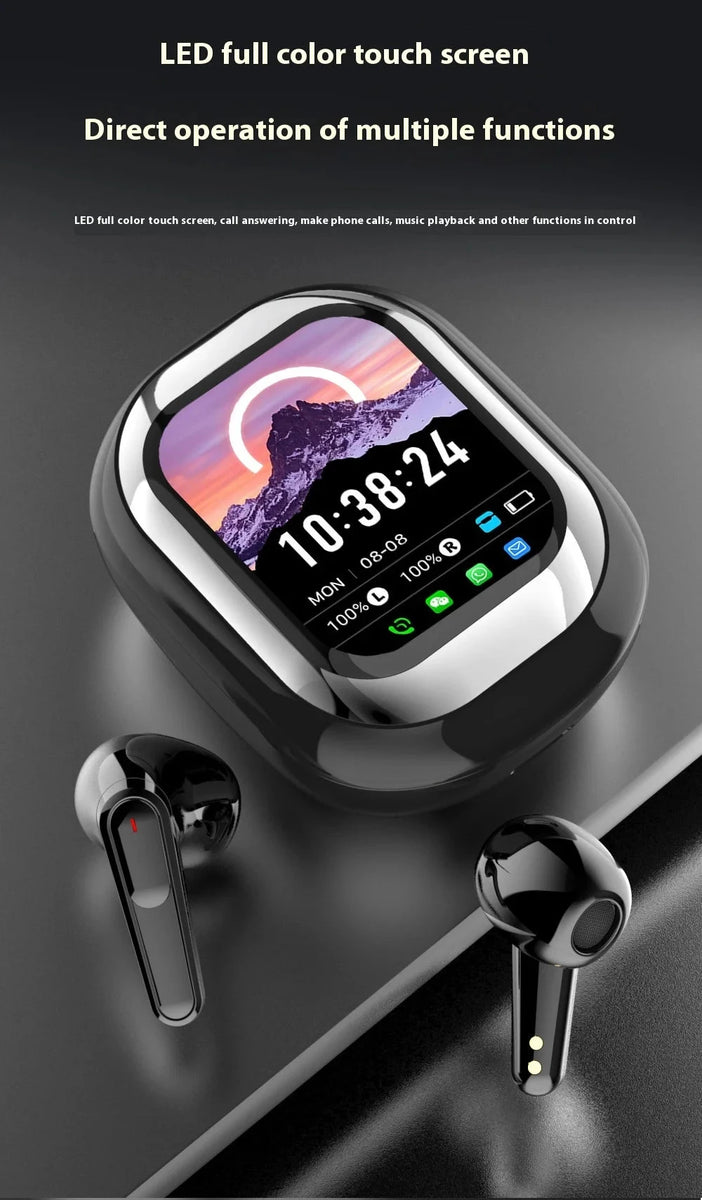 AI Translation Headset 2025 Wireless Bluetooth Smart Touch Earbuds DealNede™