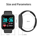 Y68 Smart Watch Heart Rate Oxygen Blood Pressure Monitor DealNede™