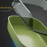 Easy Clean Cat Toilet Box with Scoop Semi Enclosed High Fence DealNede™