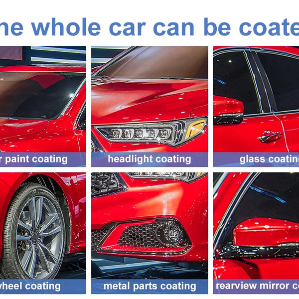 Car Ceramic Nano Coating Liquid Coatin Nano Crystal Hydrophobic Layer Polishing Paint Coating Agent Car Polish Nanos Coatings