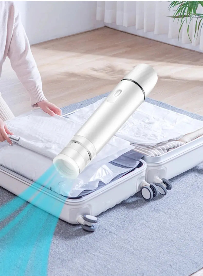 Portable Electric Vacuum Sealer Pump – Handheld Food Saver for Fresh Storage, Freezer & Travel Bags DealNede
