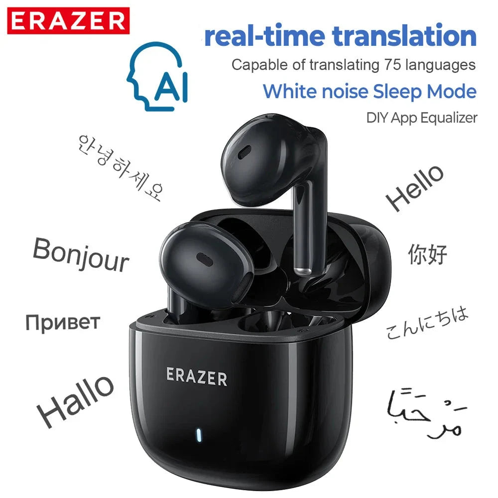 Translator Earphones] Erazer XT92 PRO Real-Time Translator DealNede™