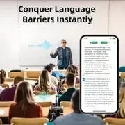 AI Translator Headphones Bluetooth 5.3 144-Language Earbuds DealNede™