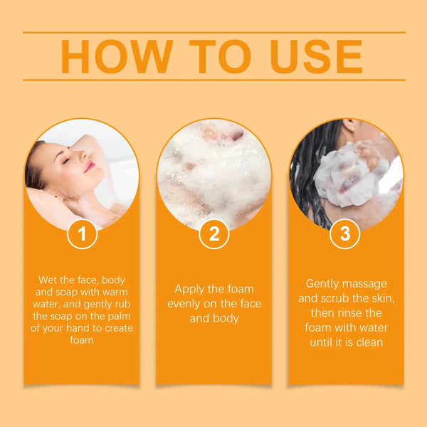 Turmeric Skincare Set Brightening Anti Acne Face and Body Care DealNede™