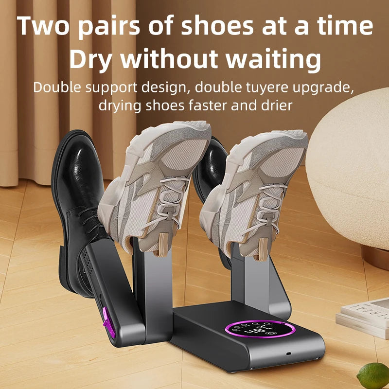 2025 Intelligent Electric Shoe Dryer Timer Adjustable Dryer Quick Drying Deodorizing Sterilizing Shoe Dryer Shoe Warmer Heater DealNede™