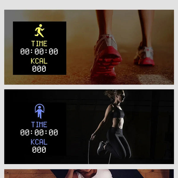 Y68 Smart Watch Heart Rate Oxygen Blood Pressure Monitor DealNede™