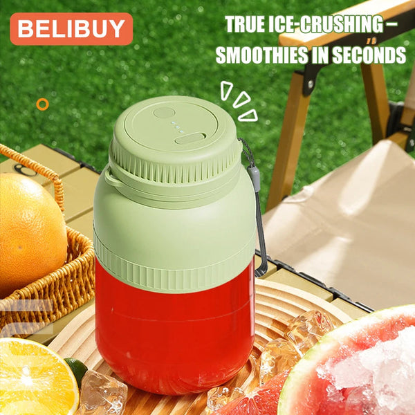 500/1300ML Electric Juicer Cup 6 Blades Blender Milkshake Machine USB Portable Fruit Milk Mixing Tool Mini Fresh Juice Blender DealNede™