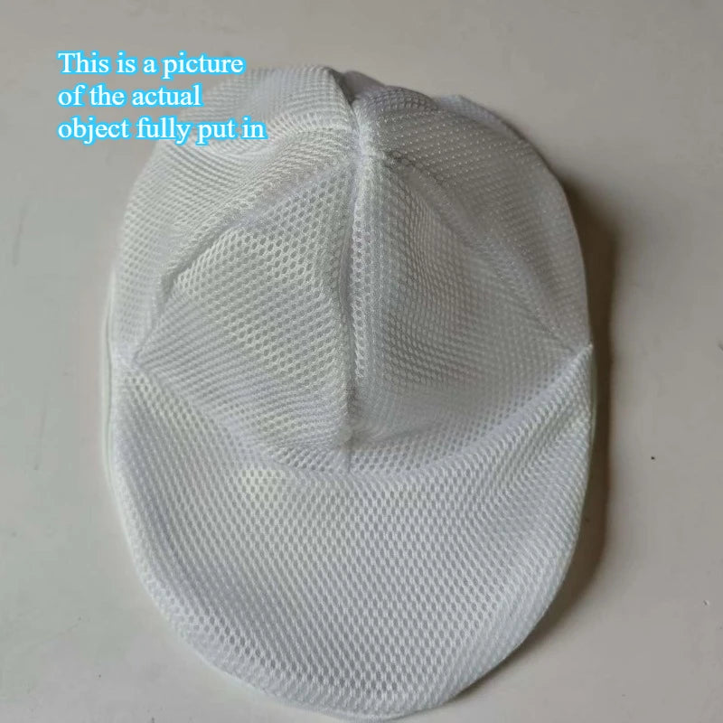 Hat cleaning cage for washing machines, hat cleaner with mesh bag,Hat bags or hat racks can be purchased separately.