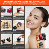 Electric Cupping Massager 8 Cups EMS Gua Sha Fat Burner Device DealNede™