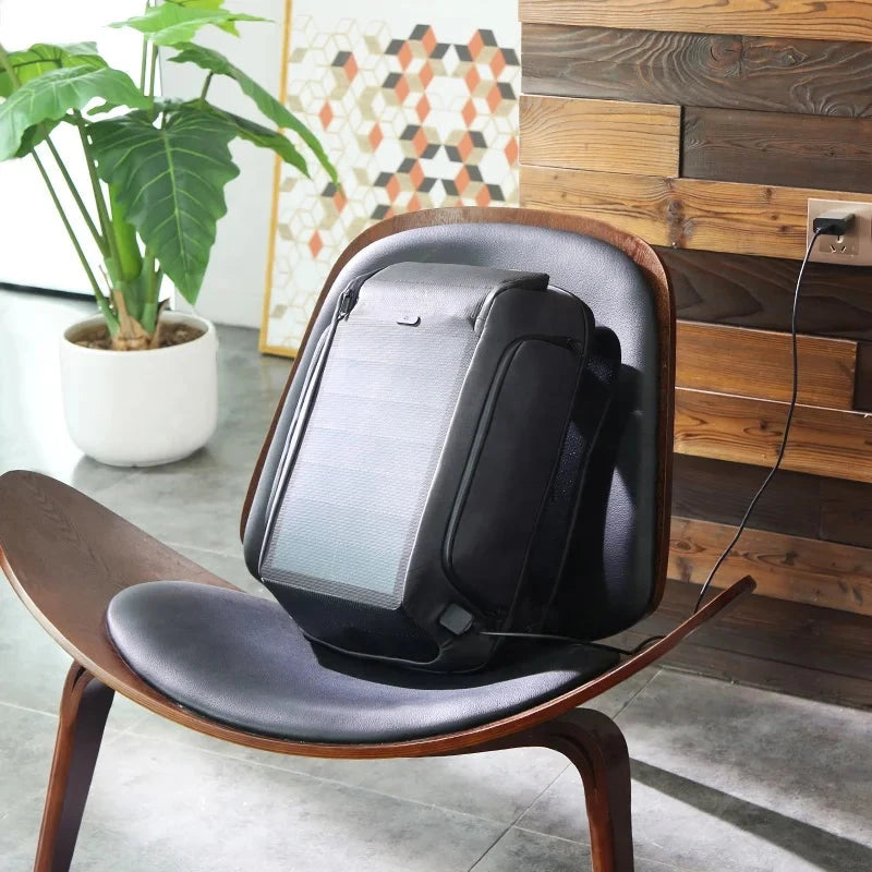 Solar Panel Backpack – Smart USB Anti-Theft Laptop Bag DealNede™
