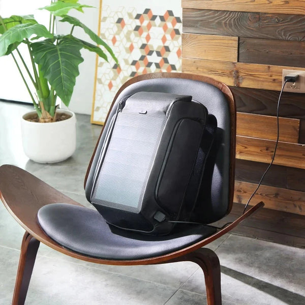 Solar Panel Backpack – Smart USB Anti-Theft Laptop Bag DealNede™