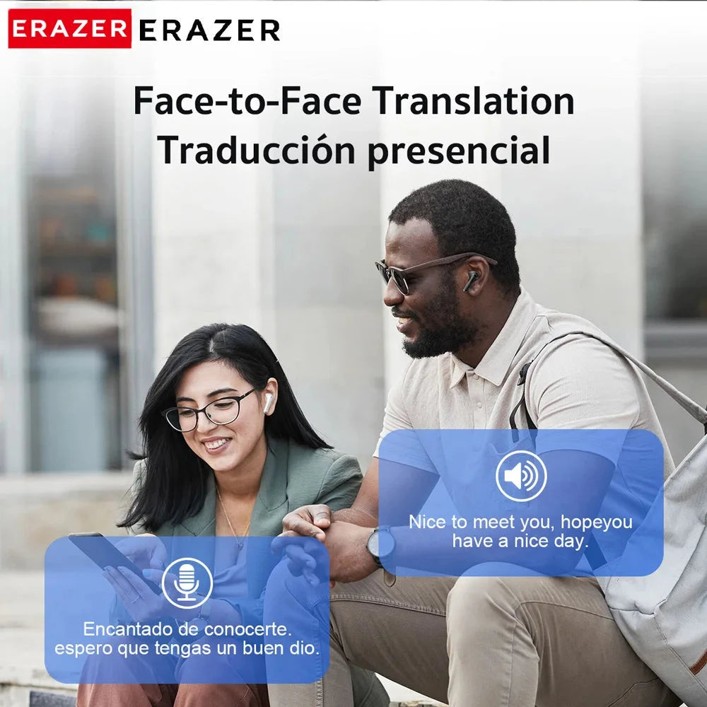 Translator Earphones] Erazer XT92 PRO Real-Time Translator DealNede™