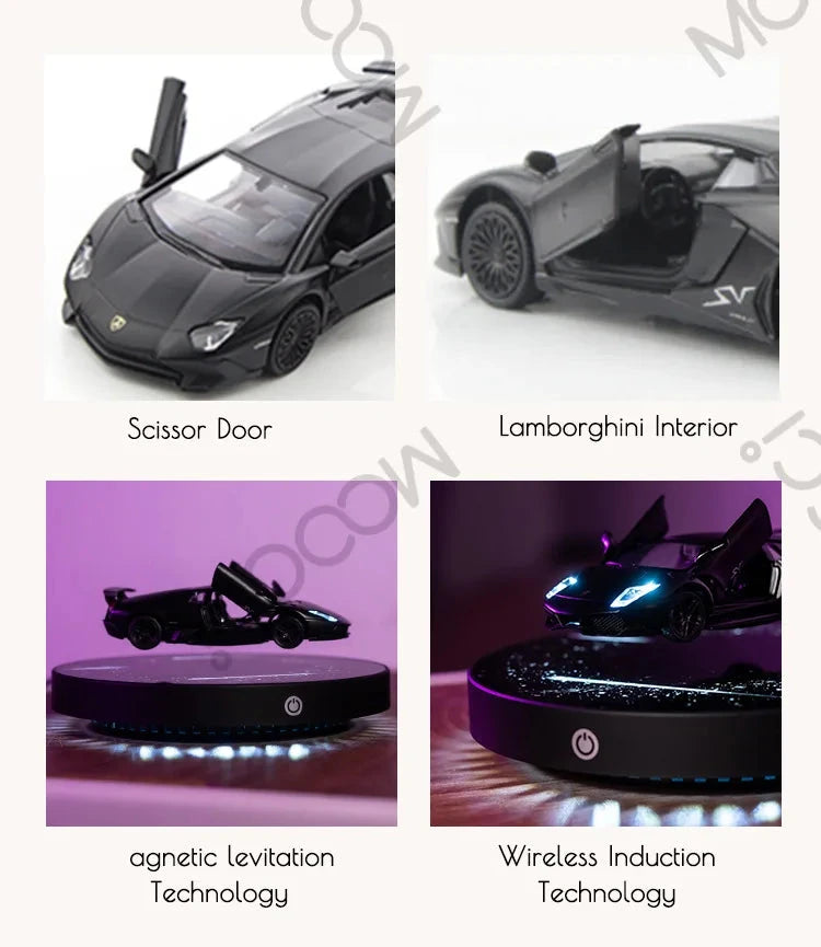 Magnetic Levitating Car with Metal Base 360° Free Rotation DealNede™