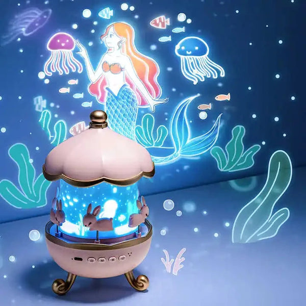 Galaxy Projector Night Light 360° Rotating Star Lamp for Kids Bedroom DealNede™