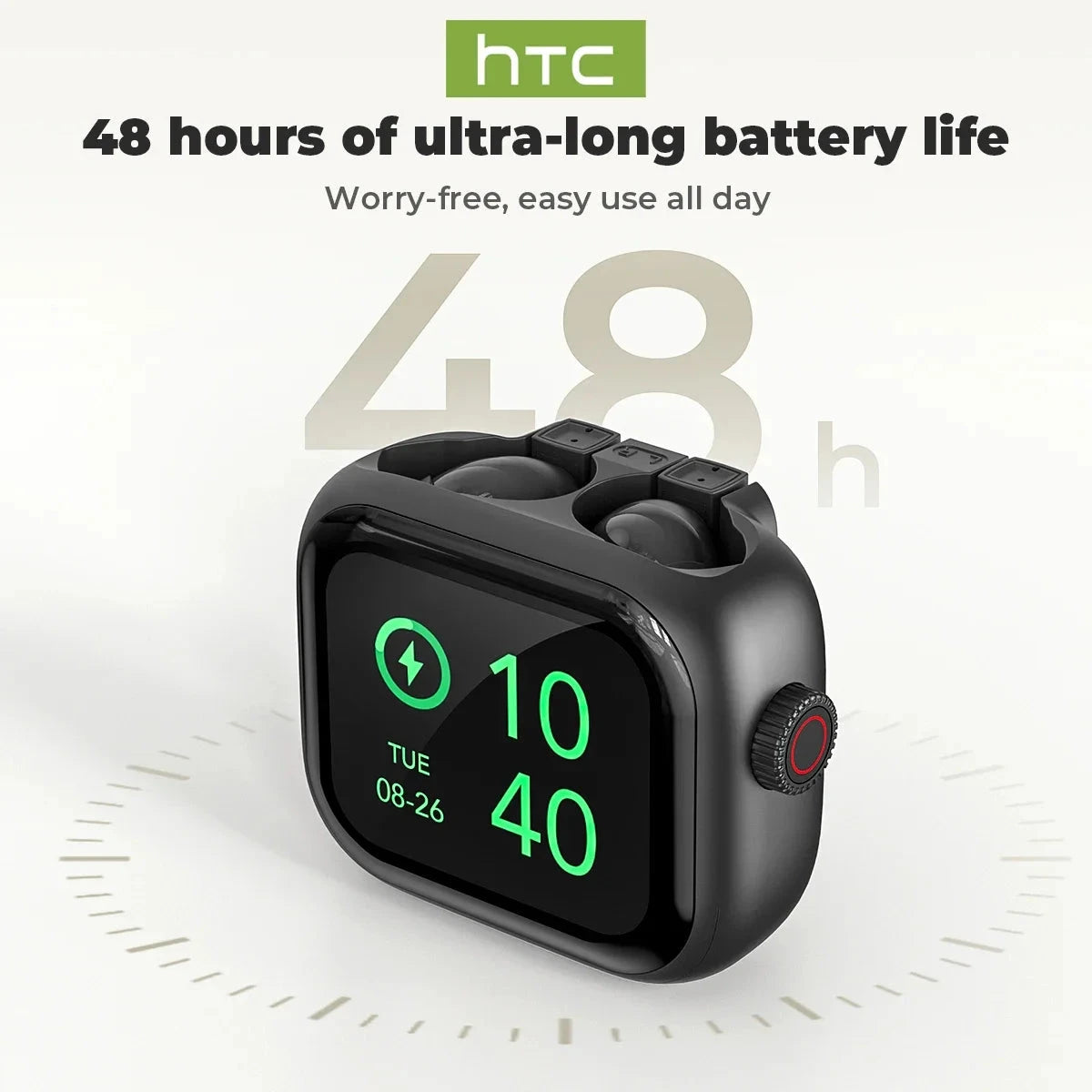 HTC NE40 Earphones – Bluetooth V6 TWS AI Translator Headphones DealNede™