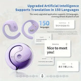 AI Translator Headphones Bluetooth 5.3 144-Language Earbuds DealNede™