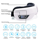 Smart Portable Vibration Eye Massager Airbag Compress Eye Care Tool Bluetooth Music Eye Massage Eye Relax Fatigue Sleepping Mask DealNede™