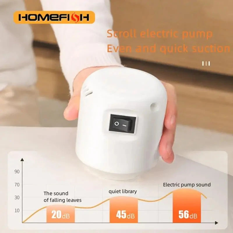 Vacuum Compression Bag Electric Pump Mini Vacuum Sealer Machine DealNede™