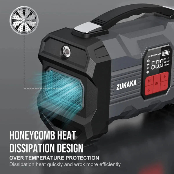 26800mAh Jump Starter with Air Compressor and Power Bank DealNede™